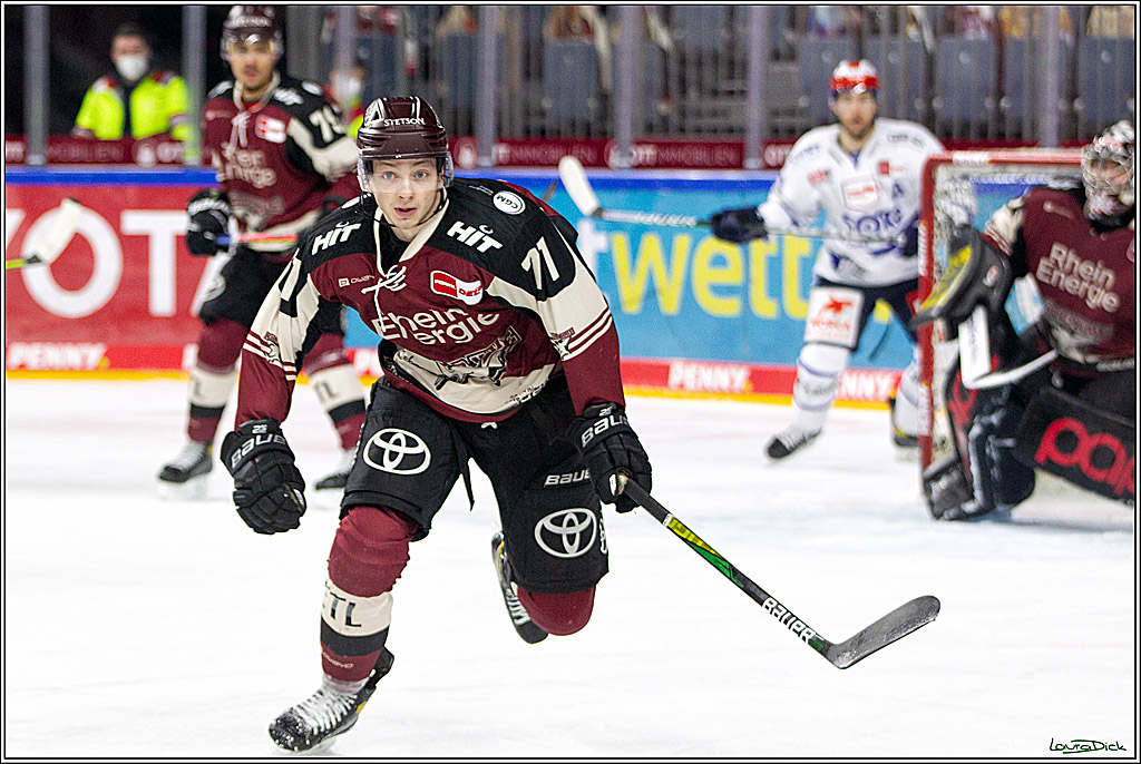 PENNY DEL;  Koelner Haie - Schwenninger Wild Wings; Koeln, 21.03.2021